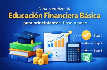 Guía completa de educación financiera básica para principiantes: Paso a paso.