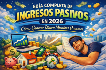 Guía completa de ingresos pasivos en 2026: cómo generar dinero mientras duermes